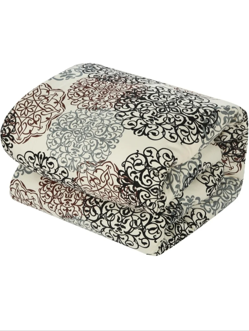 NEW Chic Home 3 Piece Jerome Boho Inspired Reversible Print Duvet Set, King